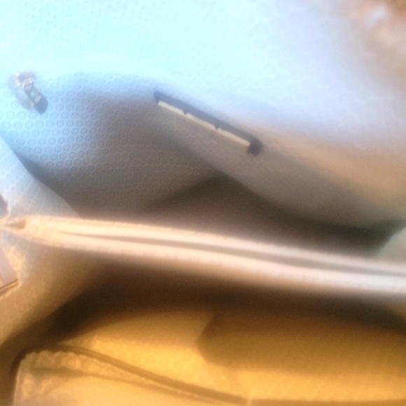 Miztique Daisy Rattan Convertible Cream and Black 2 in 1 Vegan Leather Backpack - Picture 11 of 12